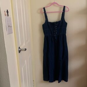 NWT Blu Pepper Navy Maxi Dress